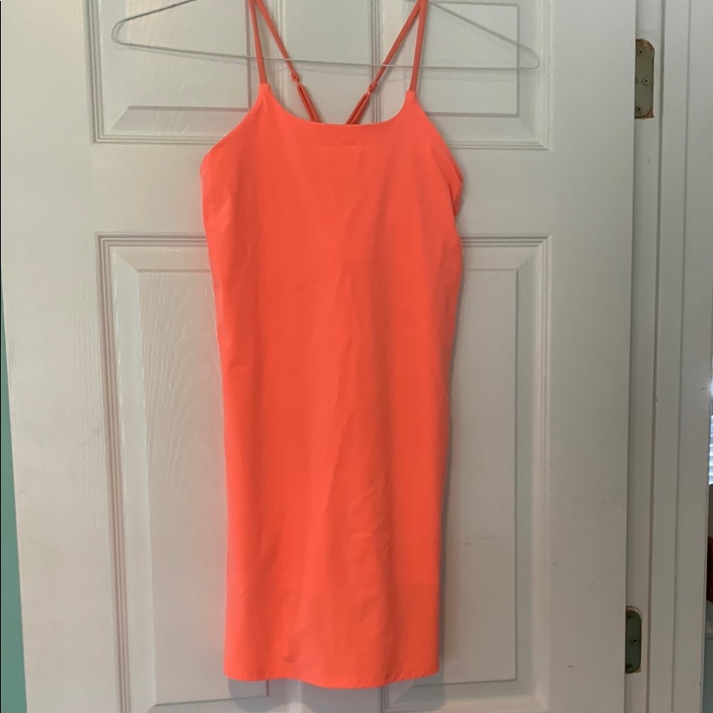 Athleta Coral Strappy Athletic Dress